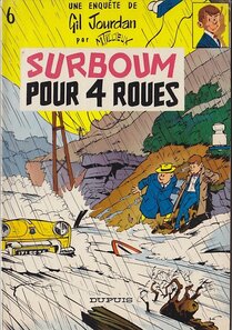 Original comic art related to Gil Jourdan - Surboum pour 4 roues