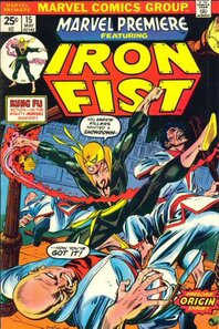 The fury of Iron Fist! - more original art from the same book