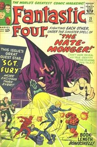 Original comic art related to Fantastic Four Vol.1 (Marvel comics - 1961) - The hate-monger !