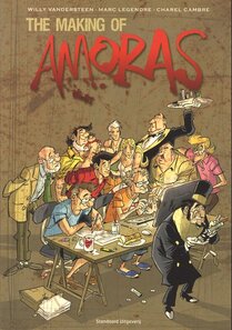Original comic art related to Suske en Wiske, the saga unfolds - The making of Amoras