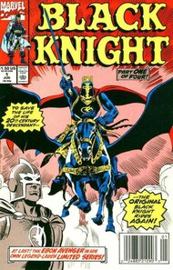 The Rebirth of the Black Knight - more original art from the same book