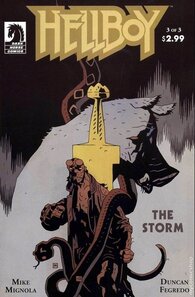 Original comic art related to Hellboy (1994) - The storm 3