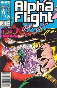 Original comic art related to Alpha Flight Vol.1 (1983) - This mortal coil !