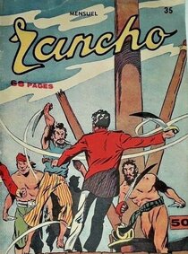 Original comic art related to Rancho (S.E.R) - Thunder Jack Les Détrousseurs de Banque