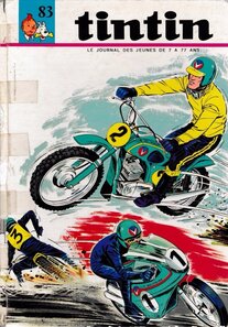 Tintin abum du journal - more original art from the same book