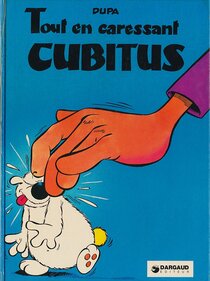Tout en caressant Cubitus - voir d'autres planches originales de cet ouvrage