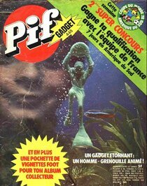 Un homme-grenouille animé ! - voir d'autres planches originales de cet ouvrage