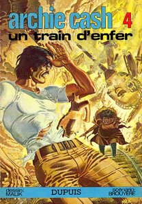 Original comic art related to Archie Cash - Un train d'enfer