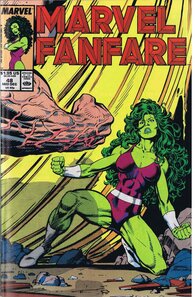 Original comic art related to Marvel Fanfare Vol. 1 (1982) - World's Heroes...Father's Shame!