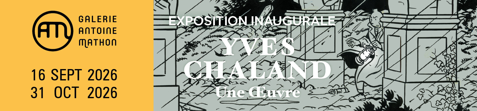 Yves Chaland à la galerie Antoine Mathon
