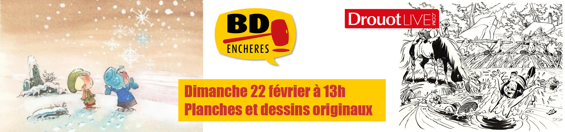 Vente aux enchères - BD Enchères
