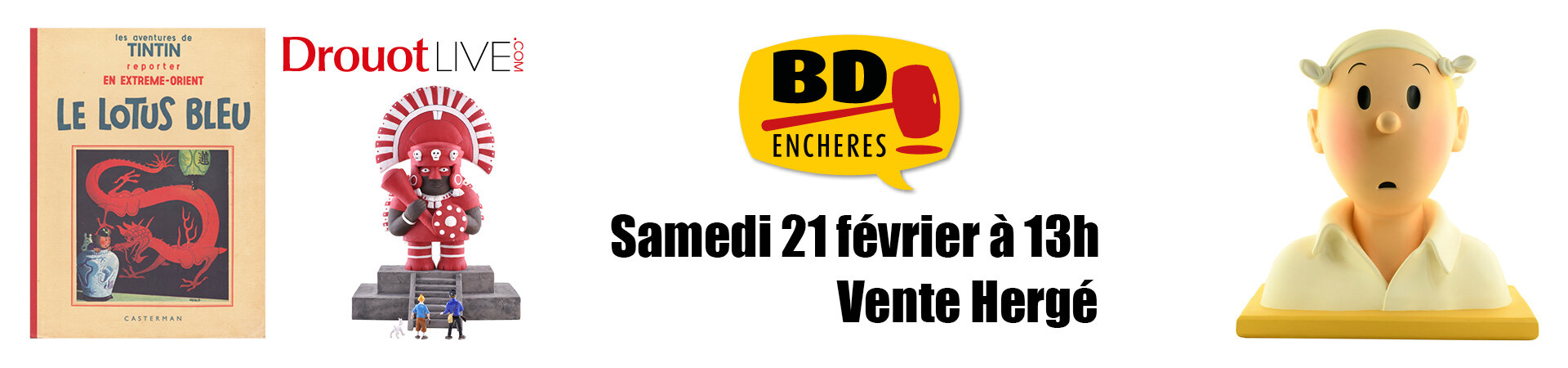 Vente Hergé - BD Enchères