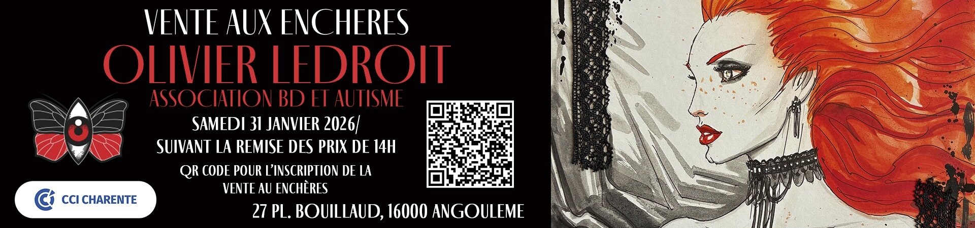 Vente aux enchères - Association BD & Autisme