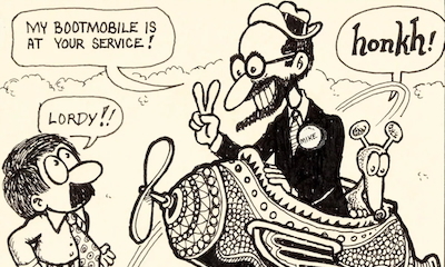 Art Spiegelman at the Galerie de la Bande Dessinée