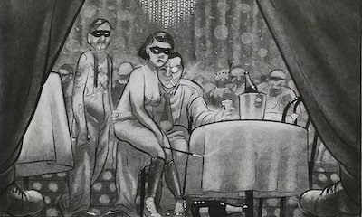 Alex W. Inker at la Galerie de la Bande Dessinée