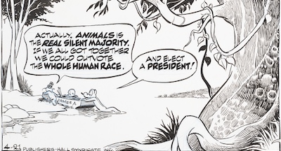 Into the swamp : the social and political satire of Walt Kelly's Pogo