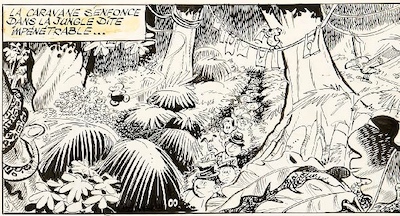 An Uderzo strip at the Telethon Charity Event