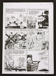 Blutch - Blutch, pl du Petit Christian, tome 1. - Planche originale