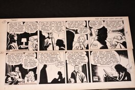 Milton Caniff - Caniff Terry and the pirates 2 strips that follow - Comic Strip