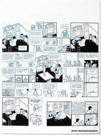 Chris Ware - Chris Ware Building stories 1pm - Planche originale