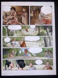 Philippe Delaby - Delaby / Murena tome 2 pl22 mise en couleurs par Delaby - Planche originale