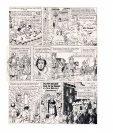 Philippe Delaby - Delaby pl de Richard Coeur de Lion - Comic Strip