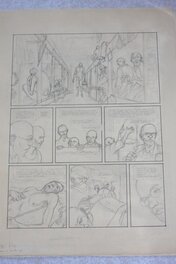 Jean-Paul Dethorey - Dethorey, crayonné de Louis la guigne t12 Les parias p15 - Original art