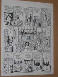 Philippe Dupuy - Dupuy BERBERIAN -Monsieur Jean t5 - Planche originale