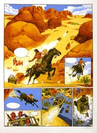 Enrico Marini - Marini pl 30 du Gipsy tome 5 L'aile Blanche - Planche originale