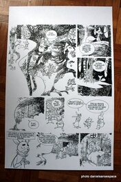 Jean-Marc Mathis - Martin planche de fin du Roman de Renart tome 1 - Comic Strip