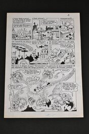 Jean-Claude Poirier - Poirier, Supermatou  pl 2 d'une histoire complète "La fin de matinée la plus longue" - Comic Strip