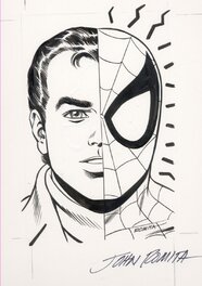 Original Cover - Romita SR Spiderman essential back cover