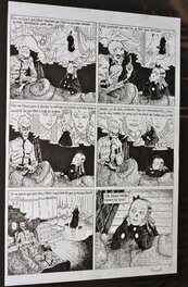 Joann Sfar - Tanquerelle, Professeur Bell, pl 7 Promenade des anglaises - Comic Strip