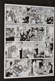 Hervé Tanquerelle - Tanquerelle, Professeur Bell, pl 1 Promenade des anglaises - Comic Strip