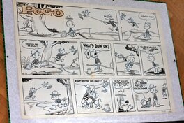 Walt Kelly - Walt KELLY, Pogo Sunday page - Planche originale