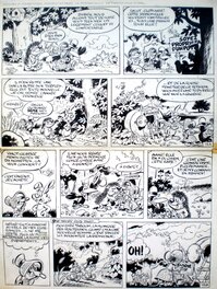 Raymond Macherot - Sibylline en danger (T2): Planche 13 - Planche originale