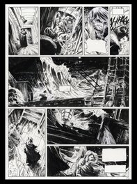 Mathieu Lauffray - Lauffray, Long John Silver - Planche originale