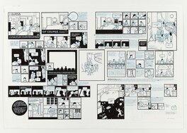 Chris Ware - Acme Novelty Library 18 - Planche originale