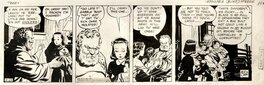 Planche originale - Terry & the Pirates, 23-Apr-1940