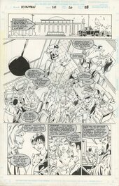 Joe Bennett - Iron Man #331 P28 - Planche originale