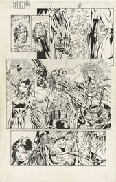 Jeffrey Scott Campbell - Gen 13 #1 p16 - Planche originale