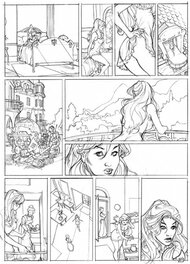 Terry Dodson - Songes T1 Page 47 (Coraline) - Planche originale