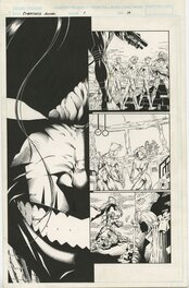 David Finch - Cyberforce Annual T1 P19 - Comic Strip