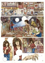 Massimiliano Frezzato - Margot in badtown P10 - Comic Strip