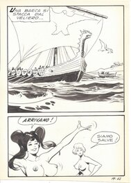 Leone Frollo - Biancaneve #19 p62 - Planche originale