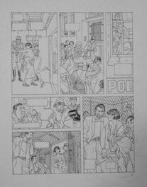 Jean-Pierre Gibrat - Pinocchia P7 - Planche originale