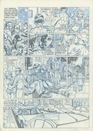 José Homs - Secrets-L'angelus P37 - Crayonné - Planche originale