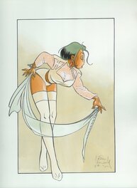 Eric Lenaerts - Pin up - Original Illustration