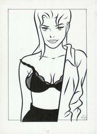 Walter Minus - Pin up - Original Illustration