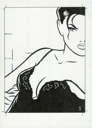 Walter Minus - Pin up - Illustration originale